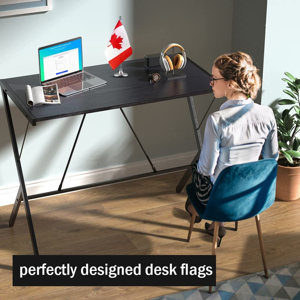 Canada Flag Canadian Table Desk Small Mini Flags Decorations