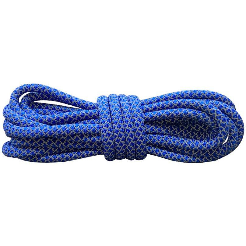 Vasgo Reflective Round Shoelaces,Used For Replacement Of Shoelaces Hoodie Drawstring Pant Drawstring 10 Different Lengths 12 Colors (51 Inches / 130 Cm, Blue)
