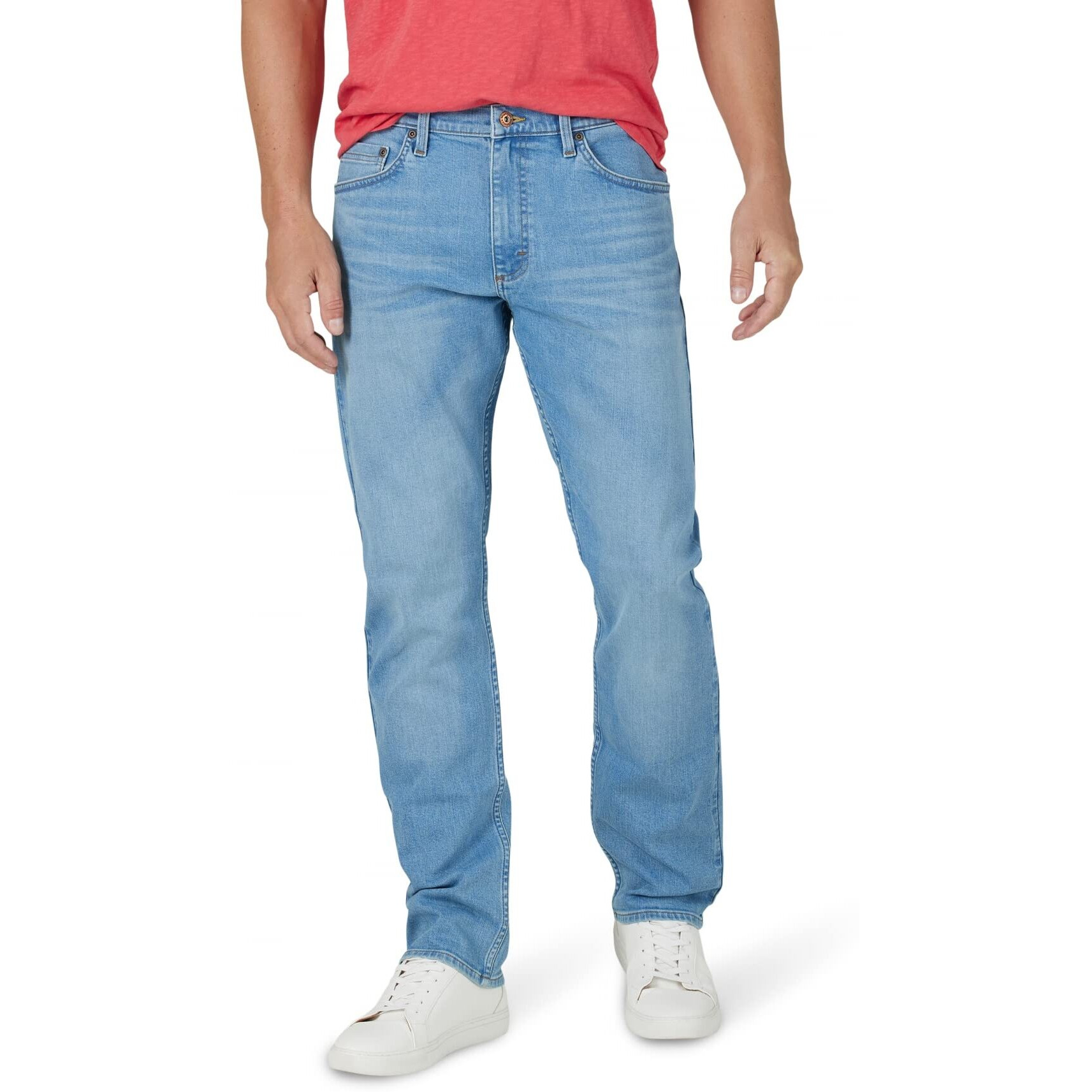 Wrangler Authentics Mens Athletic Fit Stretch Jean, Deacon, 34W X 32L