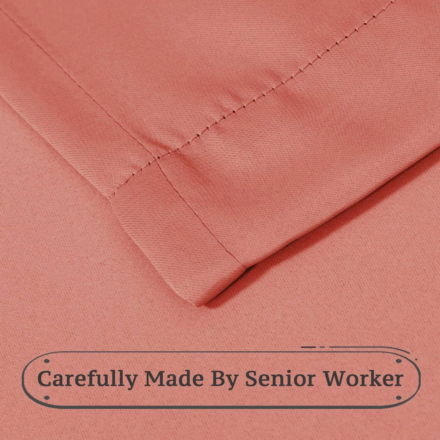 Turquoize Coral Blackout Curtains, 2 Panel, 52 X 54 Inch, Grommet, Thermal Insulated, Girls Room, Living Room, Bedroom Decor