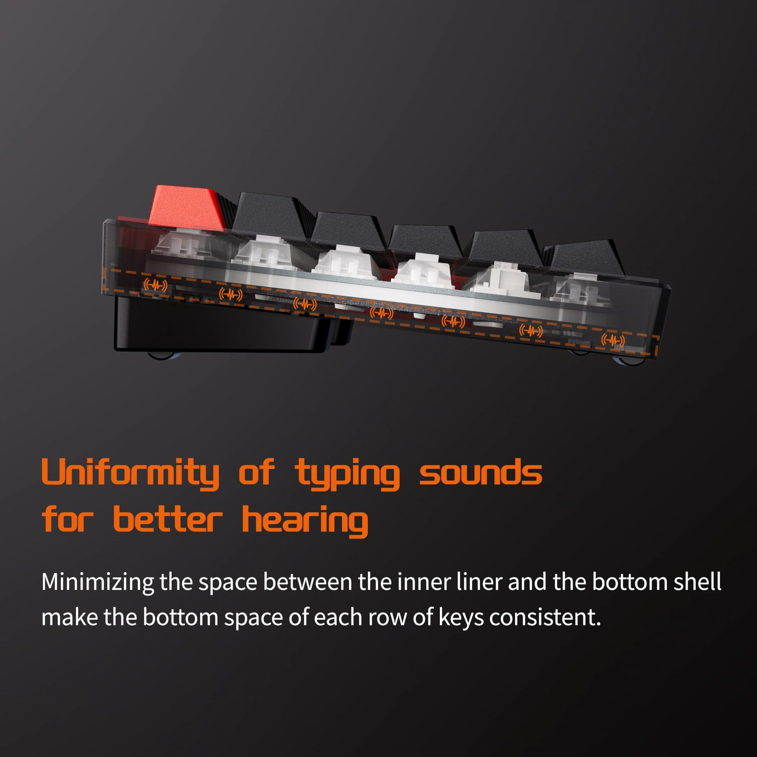 DrunkDeer G75 Rapid Trigger Keyboard, Esports Gaming Keyboard - Magnetic Switch - Release Dual-Trigger Mode - Adjustable Actuation, 75% Design, White