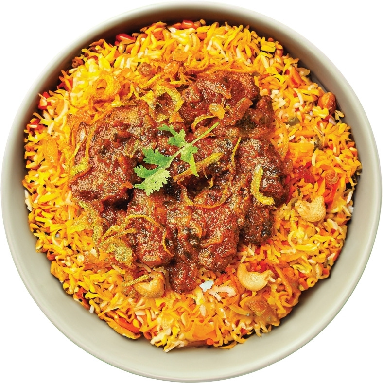 Just By Quicklly Hyderabadi Lamb Biryani - 283 Gm (10 Oz)
