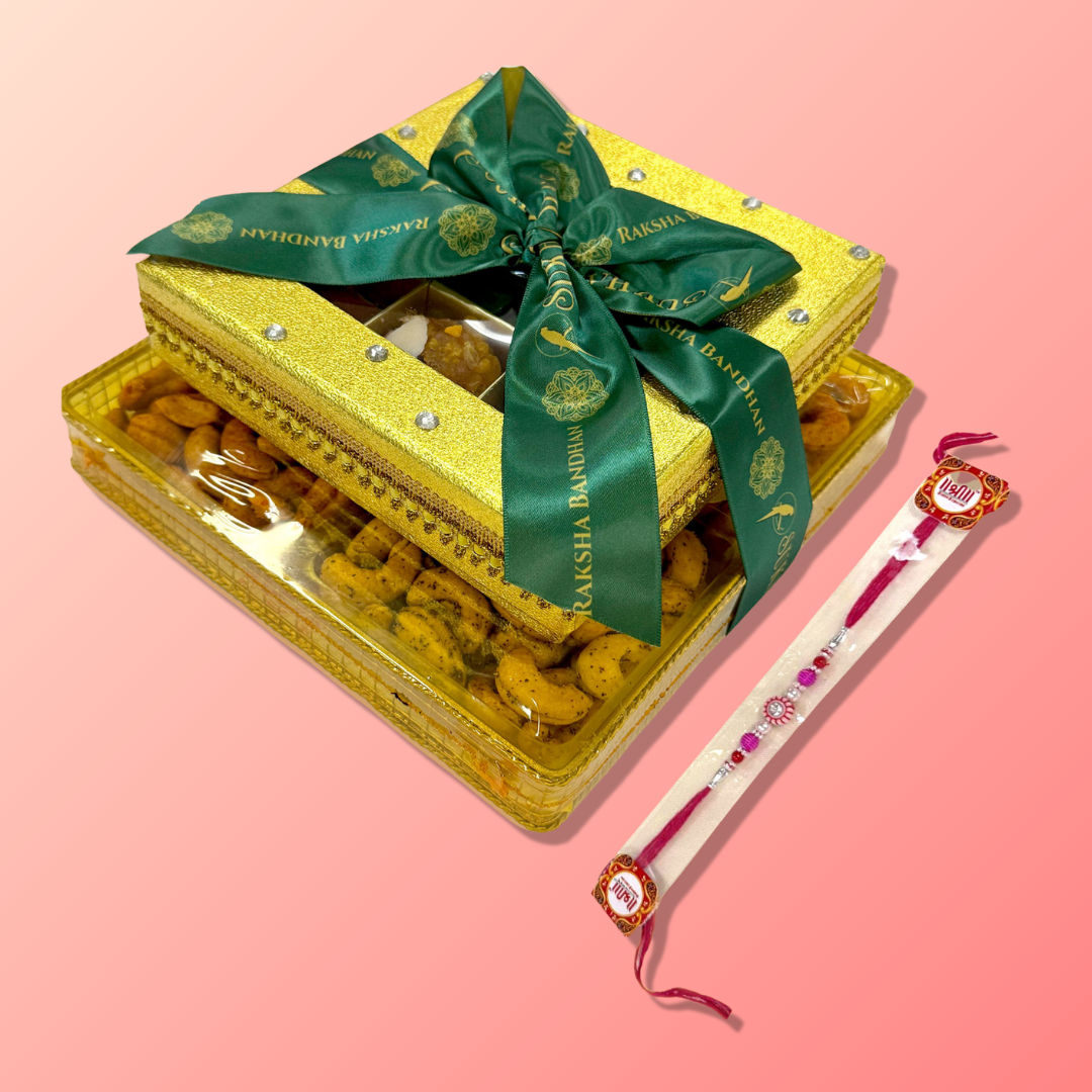 Heritage Rakhi Duo (with Rakhi)
