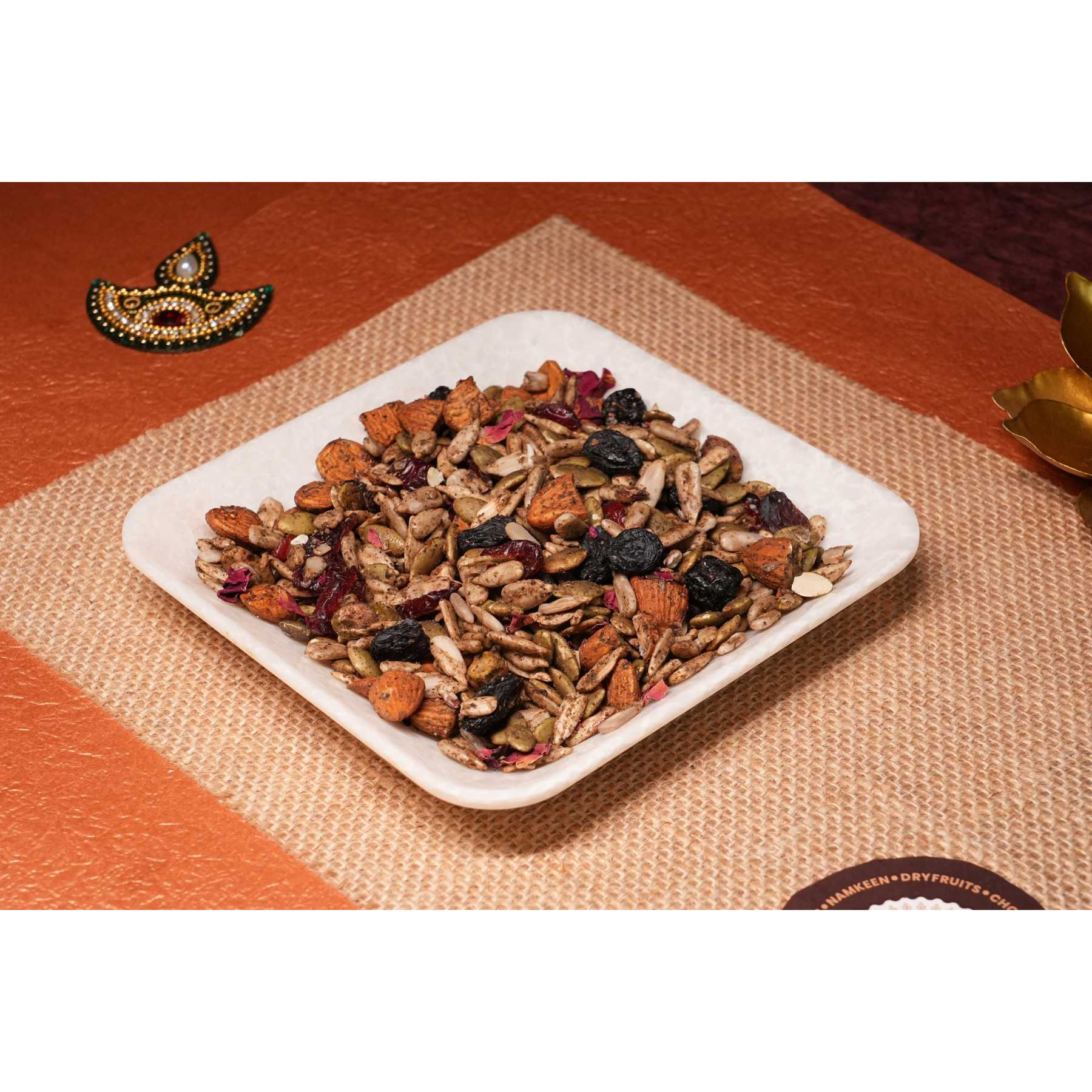 Zesty Flavored Dry Fruit Delight Pack- 1 Kg (2.2Lb)