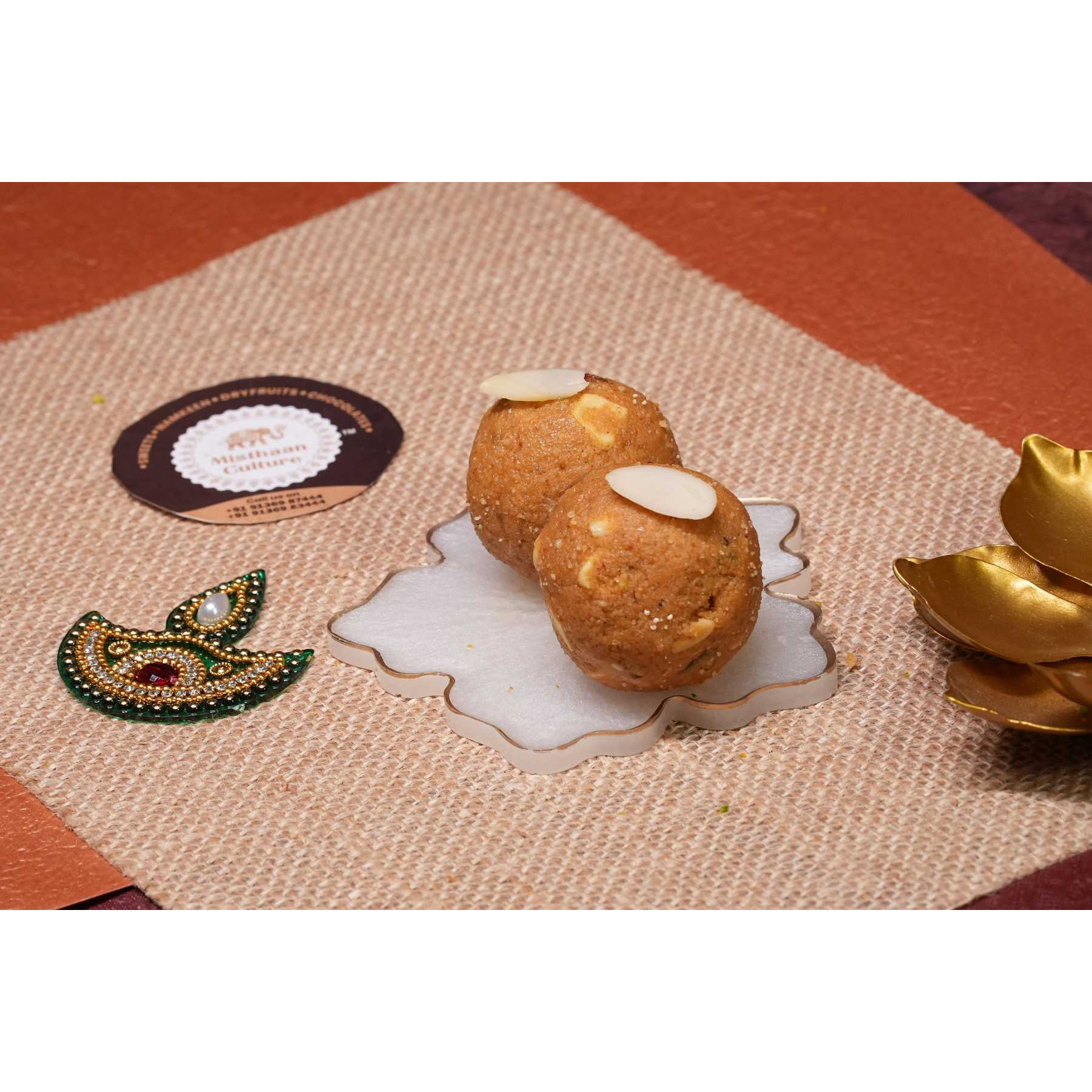 Traditional Ladoo Delight Box- 1 Kg (2.2Lb)