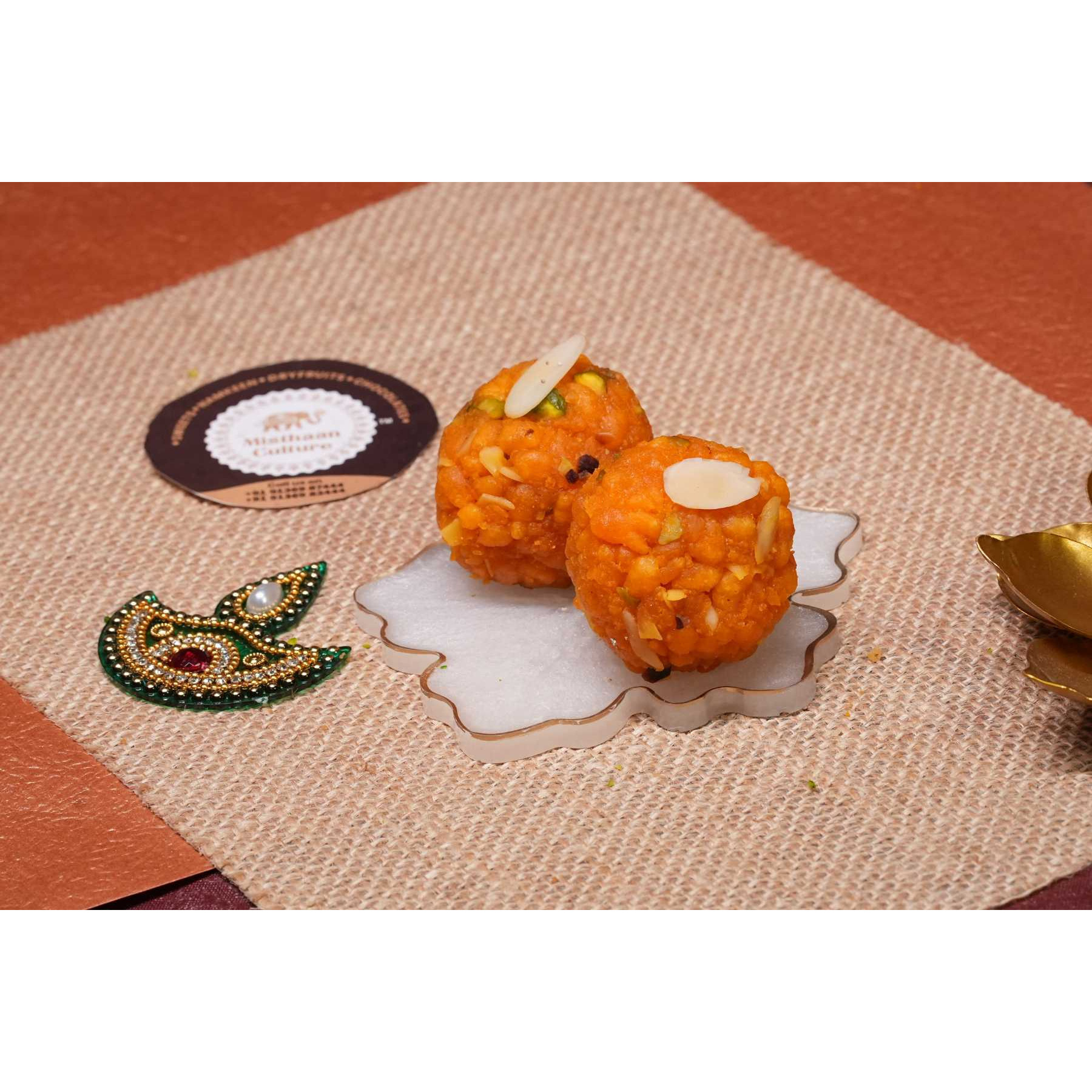 Boondi Bliss Ladoo Box - 1 Kg (2.2Lb)