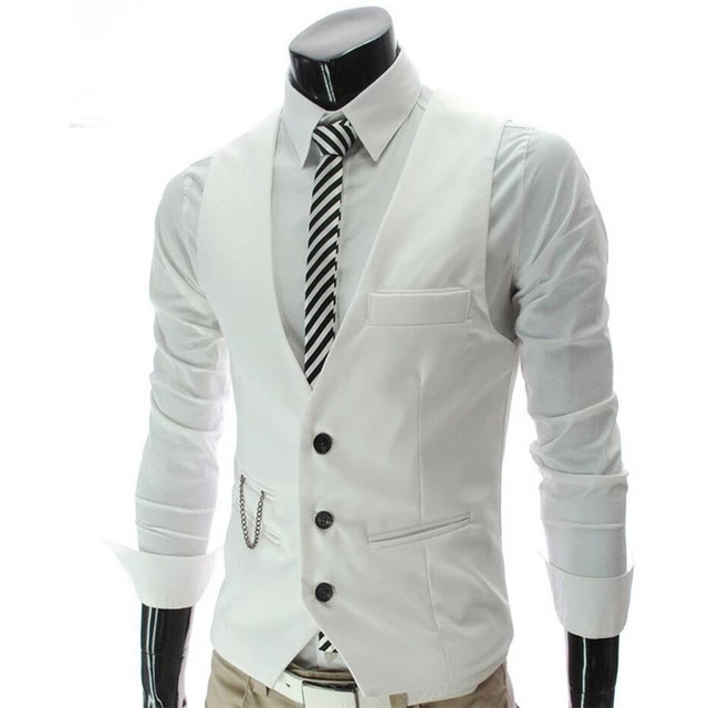 V Shape Tuxedo Style Waist Coat 
