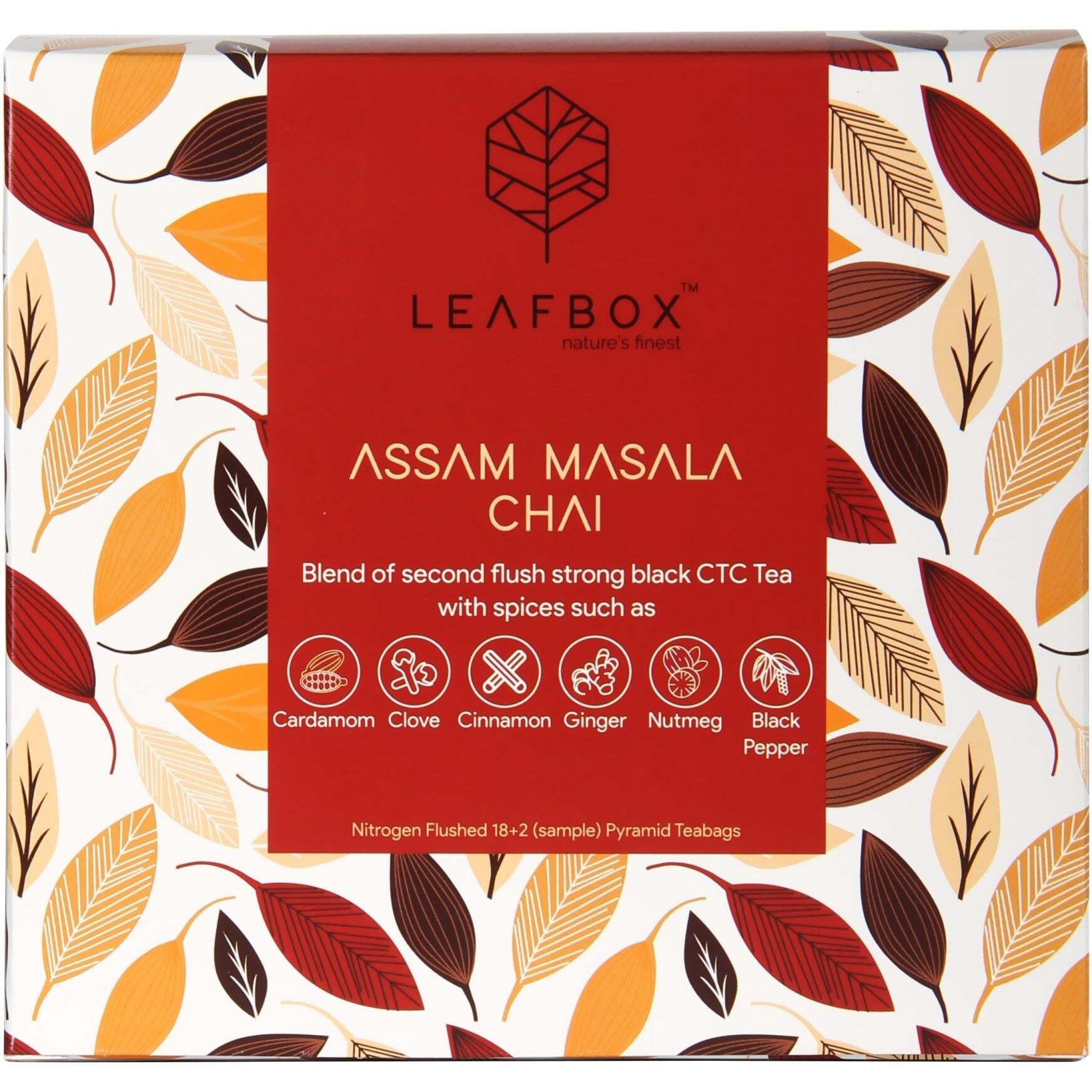 Leaf Box Assam Masala Chai - 20 Tea Bags