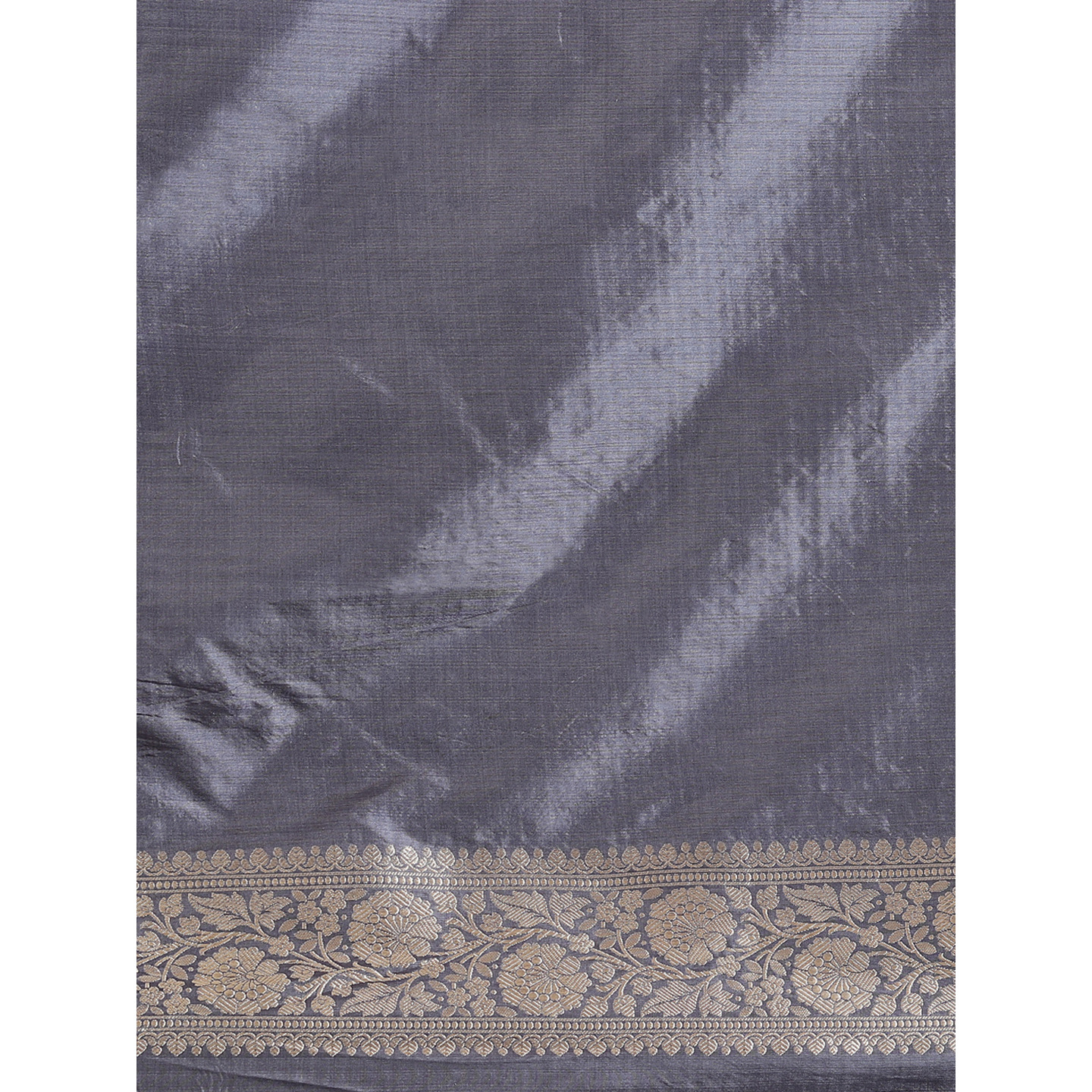 The Weavers Shop By Raavi Brocade Pure Katan Silk Handloom Banarasi Saree With Unstitched Blouse