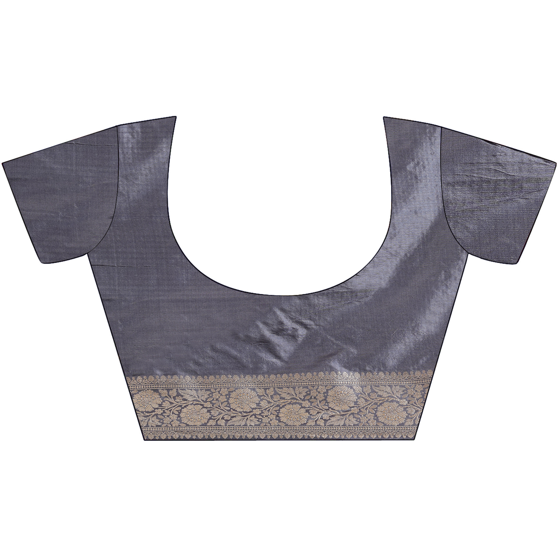The Weavers Shop By Raavi Brocade Pure Katan Silk Handloom Banarasi Saree With Unstitched Blouse