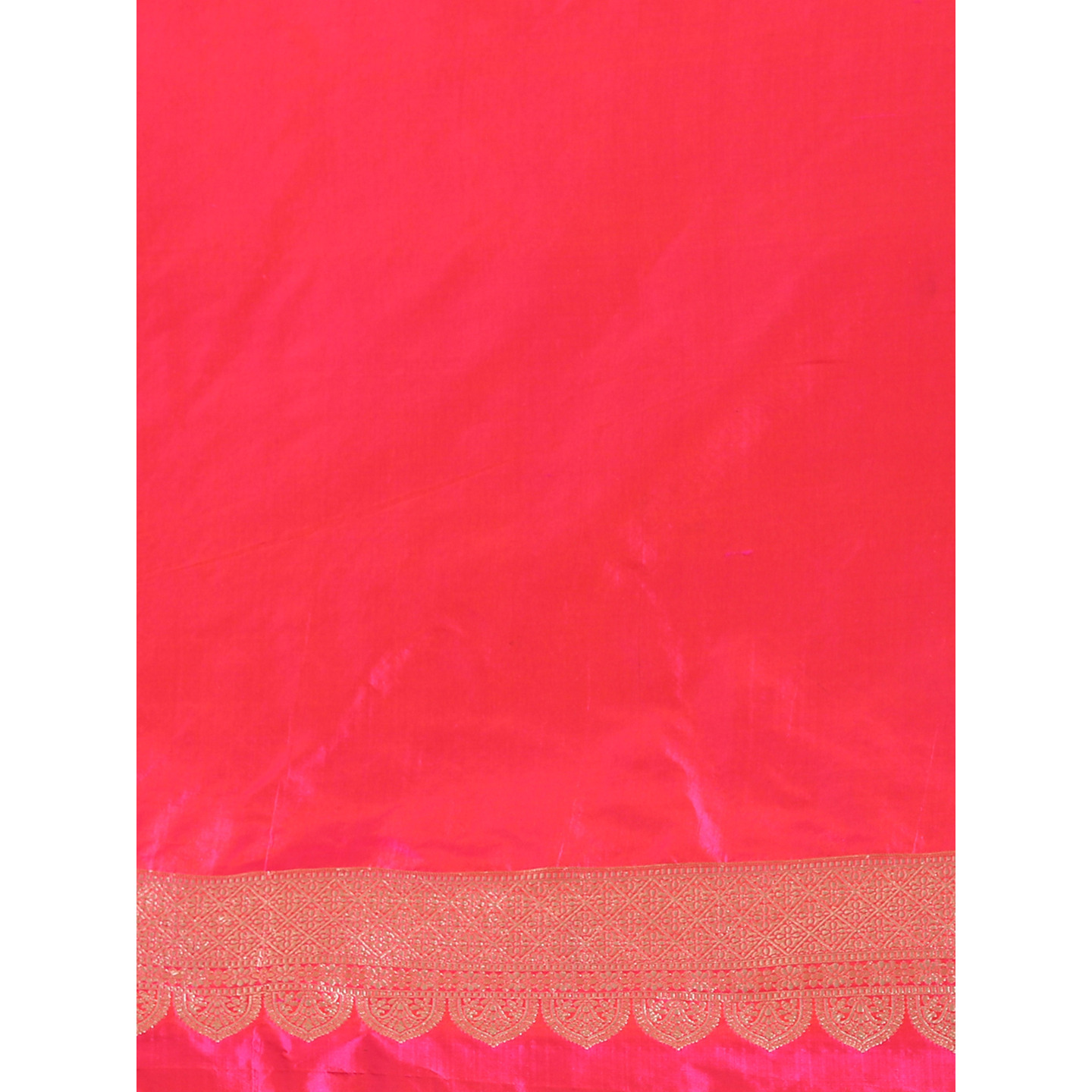 The Weavers Shop By Raavi Brocade Pure Katan Silk Handloom Banarasi Saree With Unstitched Blouse