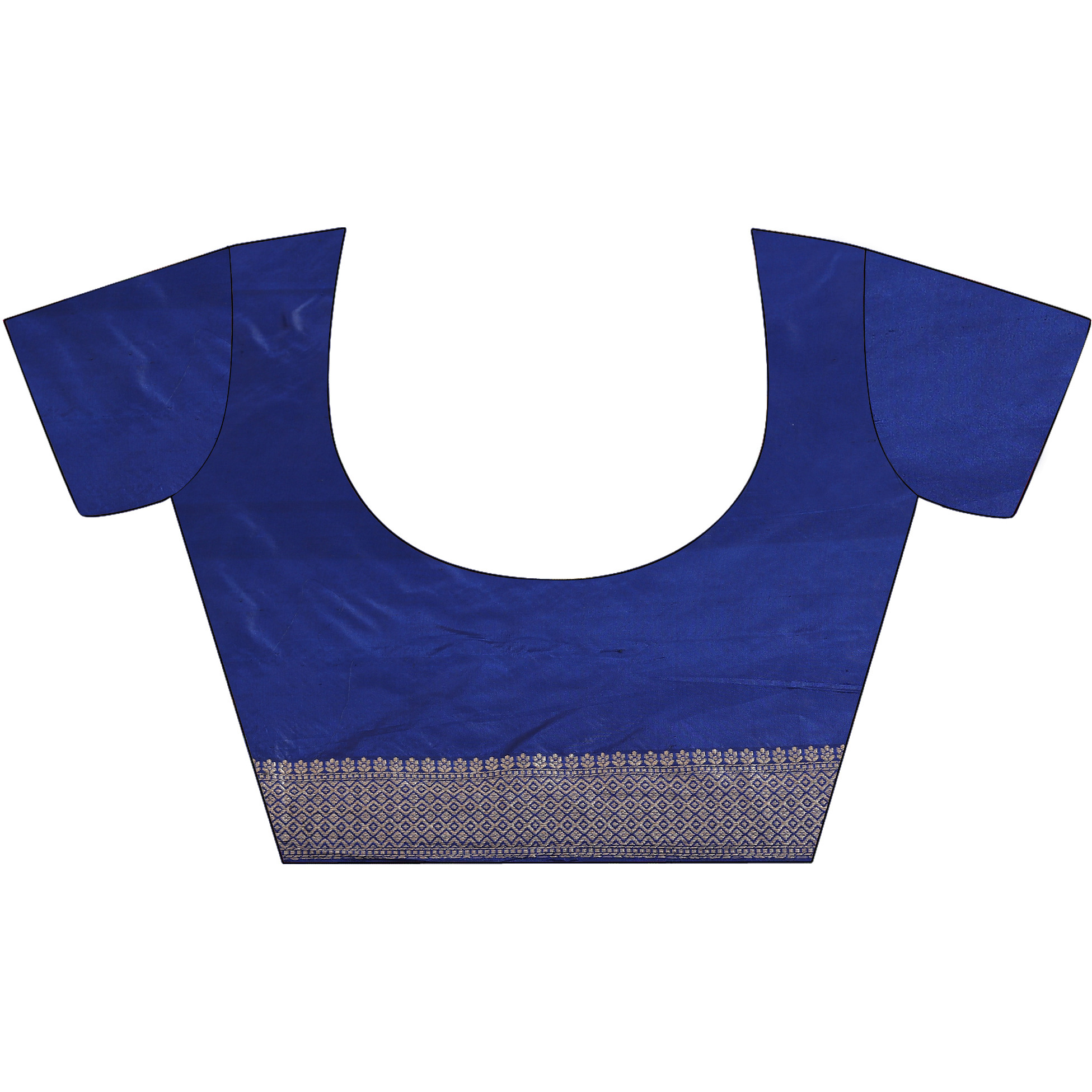 The Weavers Shop By Raavi Brocade Pure Katan Silk Handloom Banarasi Saree With Unstitched Blouse
