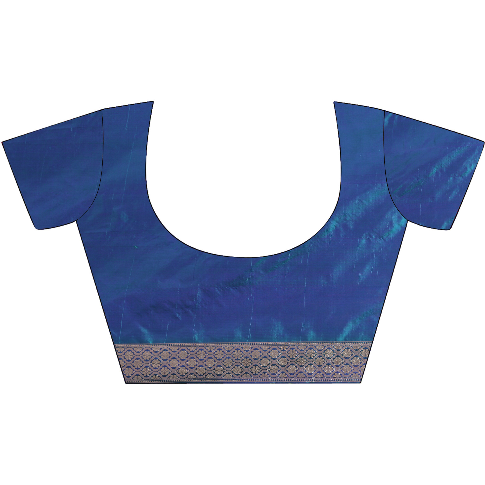 The Weavers Shop By Raavi Pure Banarsi Silk Saree With Unstitched Blouse