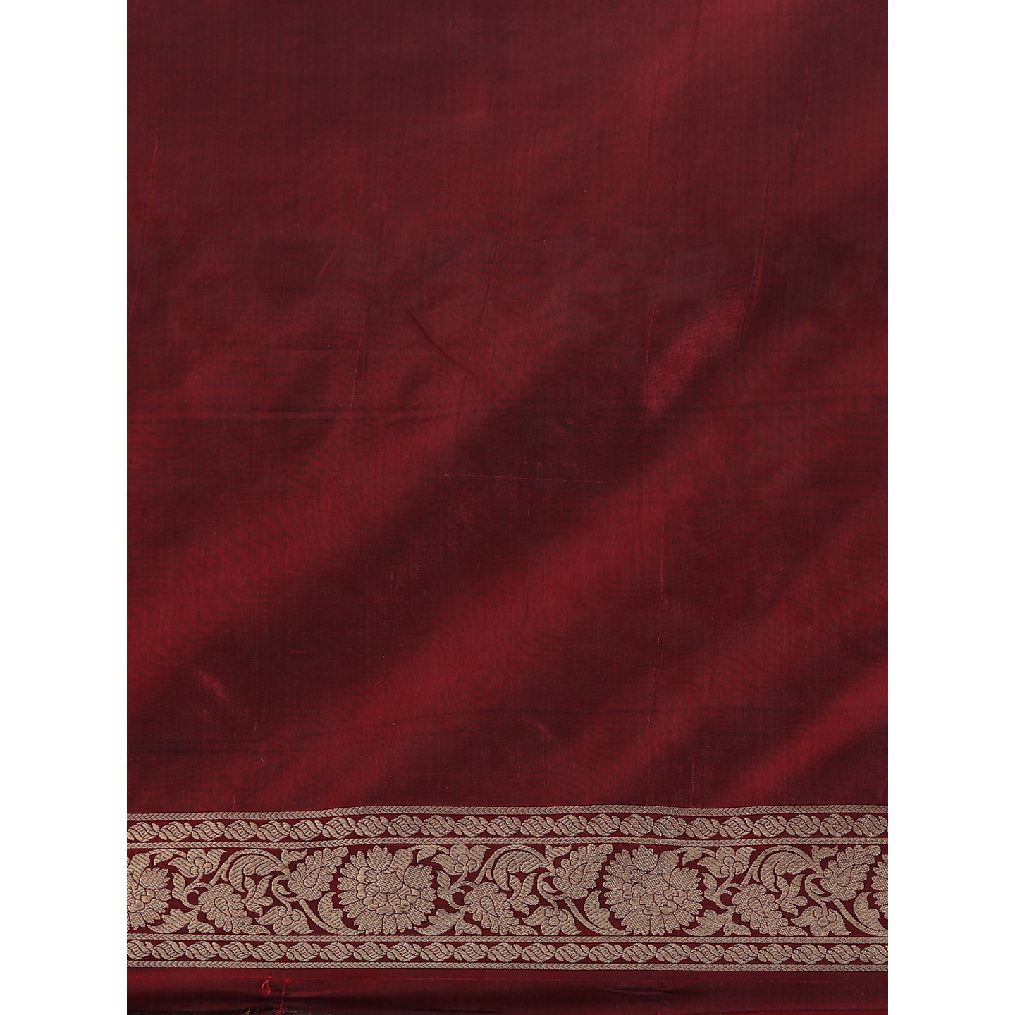 The Weavers Shop By Raavi Brocade Pure Katan Silk Handloom Banarasi Saree With Unstitched Blouse