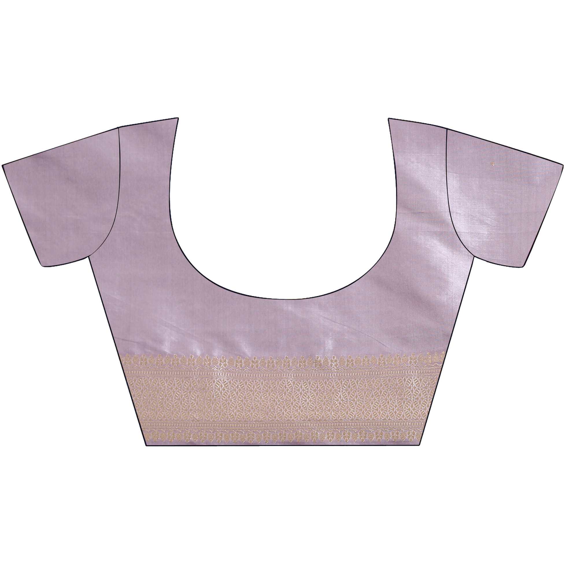 The Weavers Shop By Raavi Brocade Pure Katan Silk Handloom Banarasi Saree With Unstitched Blouse