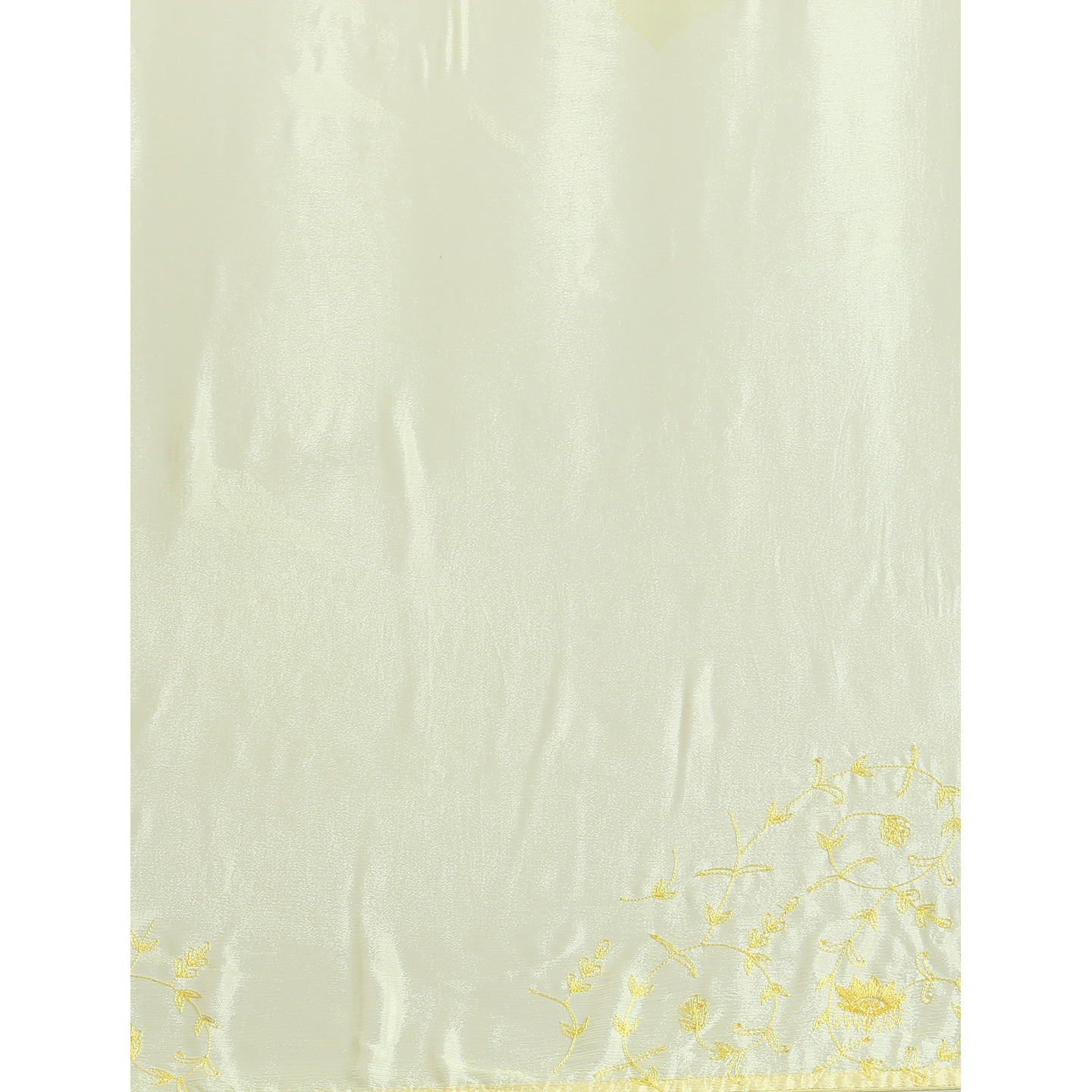 The Weavers Shop By raavi Pure Chiffon Thread Jaal Hand Embroidery Saree