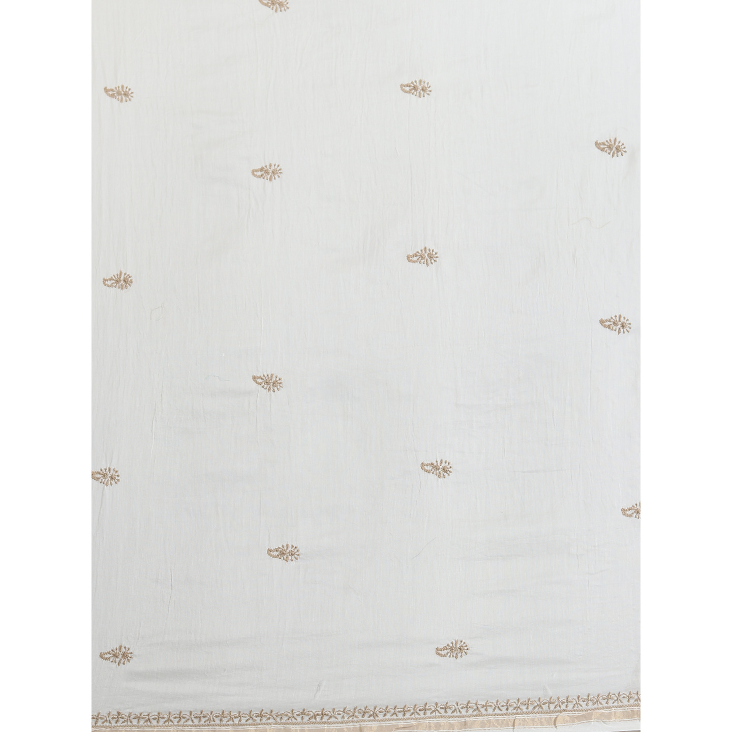 The Weavers Shop By Raavi Chanderi Mul Cotton Indian Wear Handcrafted Embroidery Saree
