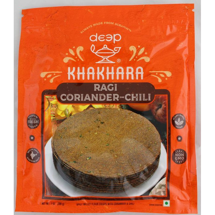 Ragi Coriander Chili Khakhara 7oz