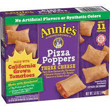 Annies Homegrown Three Cheese Pizza Poppers, 5 Ounce (Pack of  6)
