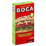 Boca Meatless Soy Burgers Original Vegan - 4 Ct Frozen (Pack of  6)