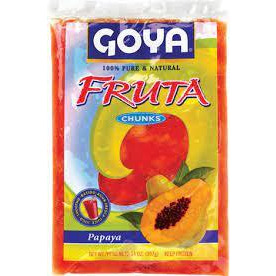 Goya Fruta Papaya Chunks, 14 oz (pack Of 6)