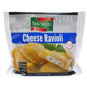 Seviroli Ravioli Pasta, Large Round Cheese, 13 oz (Pack Of 6)