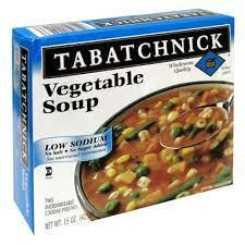 Tabatchnick Vegetable Soup, Low Sodium, 15 Ounce (Pack of 12)