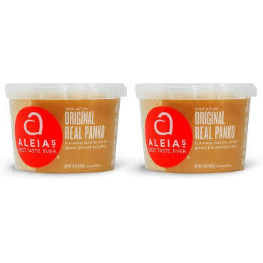 Aleia's Gluten-Free Real Panko, Original, 12 Ounce (Case of 8)