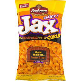 Bachman Jax Curls Puffed Cheddar Cheese