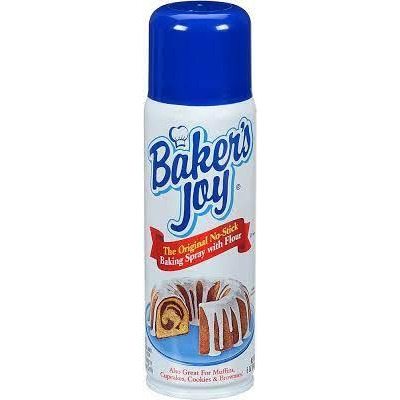 Baker's Joy The Original No-Stick Baking Spray with Flour, 5 oz (Pack of 2)