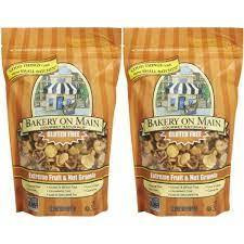 Bakery on Main Extreme Fruit and Nut, Gluten Free Granola,12 Oz Bags,2 Pack