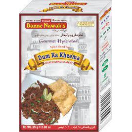 Ustad Banne Nawab's Ethnic Hyderabadi Dum Ka Kheema Masala 65 Gm, 2.30 Oz