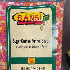 Bansi Sugar Coated Fennel Seeds 7oz