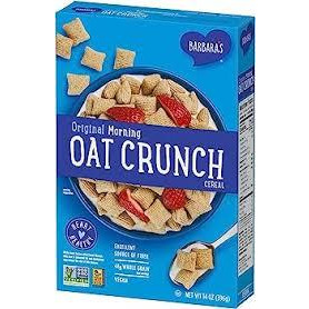 Barbara's Bakery Morning Oat Crunch Cereal, Original, 14 Ounce (Pack of 6)