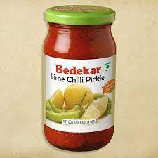 Bedekar's Lime Chili Pickle - 400g