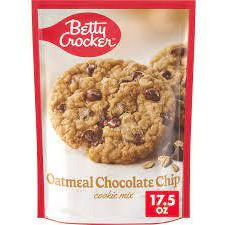 Betty Crocker Cookie Mix, Oatmeal Chocolate Chip, 17.5 oz