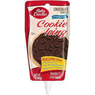 Betty Crocker Milk Chocolate Cookie Icing, 7-ounces (Pack of6)