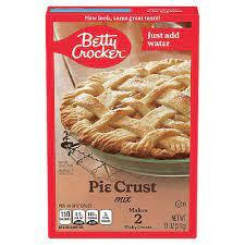 Betty Crocker Pie Crust Mix, 11oz Box (Pack of 6)