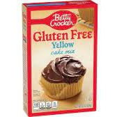 Betty Crocker Gluten Free Yellow Cake Mix, 15.0 OZ (Pack of 2)