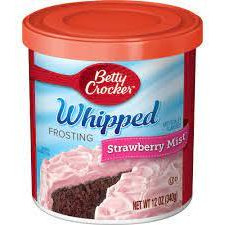 Betty Crocker Ready To Serve Whipped Strawberry Frosting, 12 oz, 3 pk