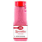 Bc Decor Crystl Red Size 2.25z Betty Crocker Red Sugars Decor Toppings