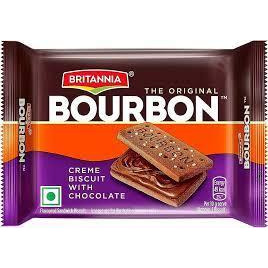 Britannia Bourbon - Choco Kreme Biscuits - 97 Grams X 24 Pack