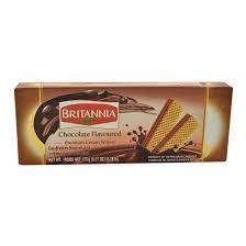 Britannia Chocolate Flavoured Cream Wafers 6.17 oz