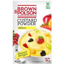 Brown & Polson Custard Powder - Vanilla (100 gm box)