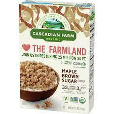 Cascadian Farm Mapple Brwsug Granola (6x15OZ )