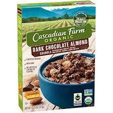 Cascadian Farm Organic dark chocolate almond Granola (1 x 13.25 oz)