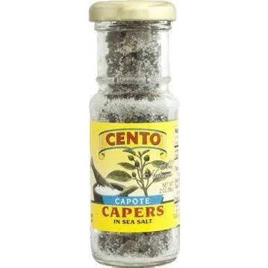 Cento Capote Capers In Sea Salt, 2 Ounce (Pack of 12)