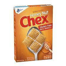 Chex Cereal, Gluten Free, Honey Nut, 12.5 Ounce (Pack of 3)