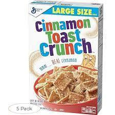 Cinnamon Toast Crunch Breakfast Cereal, Large Size, 16.8 Oz (Fur k)