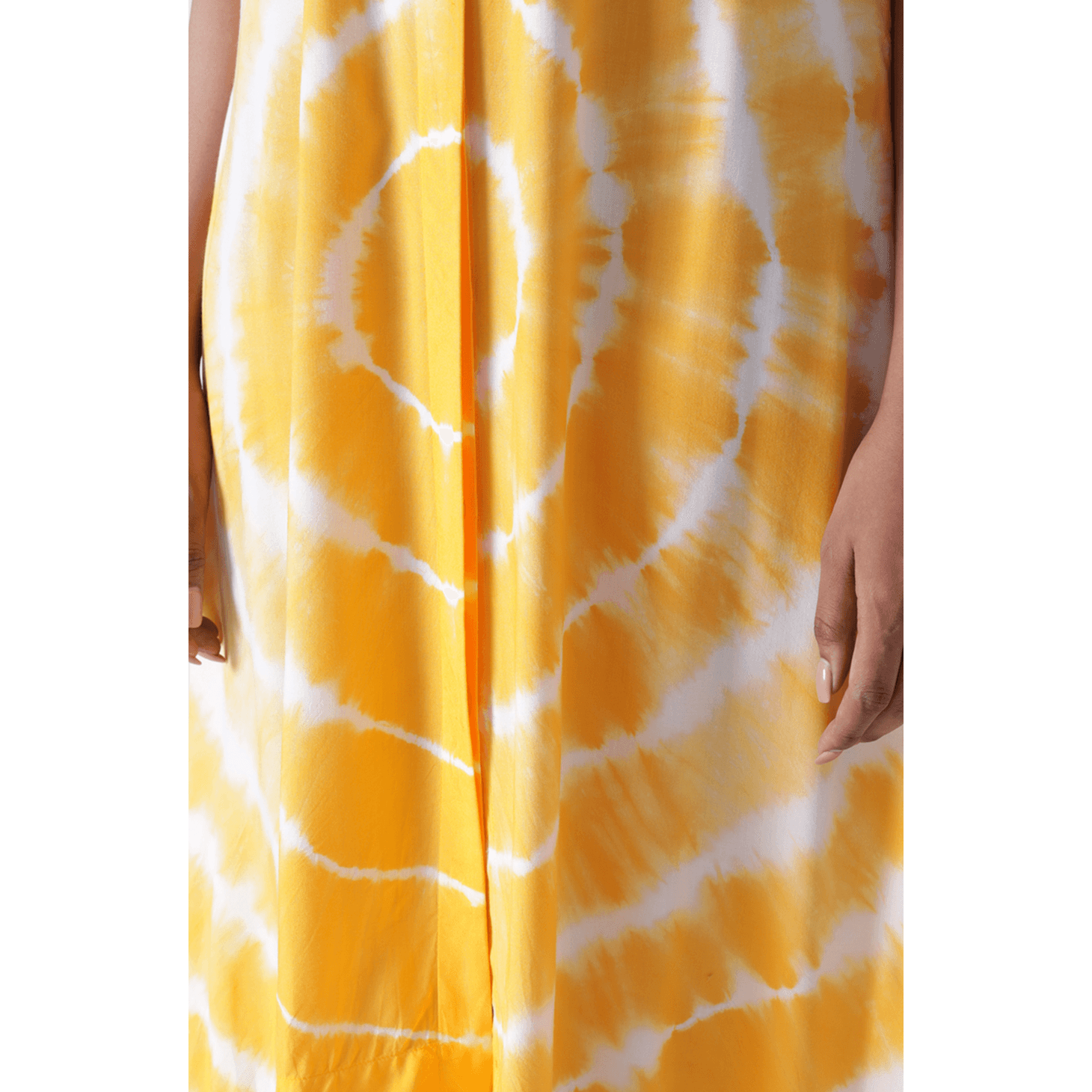 JULIET (Size S, Color Mango circle tie-dye)